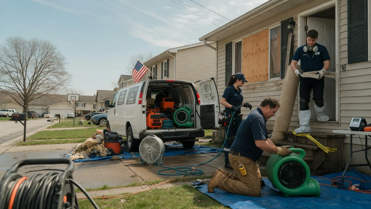 Water Damage Restoration in Elgin, ND near me